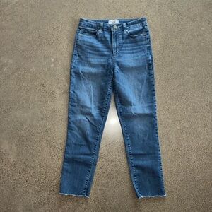 PAIGE Dark Blue Skinny Jeans
